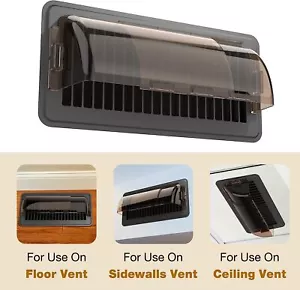 BYEWIRE Air Vent Deflector Belüftung magnetisch verstellbar 10" bis 14" in schwarz - Bild 1 von 6