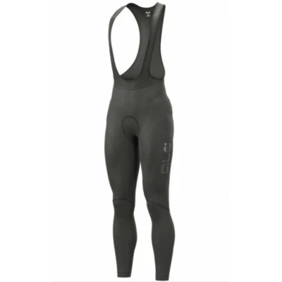 ALE' STRUMPFHOSE SOLID WINTER LOGO SCHWARZ