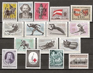 Österreich 1963 Kompletter Jahrgang Postfrisch ** MNH - Bild 1 von 2