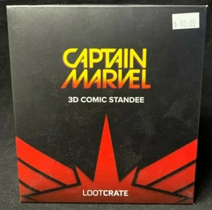 Lootcrate Exclusive Captain Marvel 3D Comic Standee 2019 - Picture 1 of 8