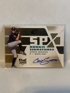 2008 SPx Young Star Signatures Autograph - CHRIS SEDDON - Picture 1 of 2