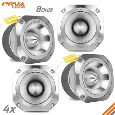 4x PRV Audio TW700Ti-CR Bullet 4” Pro Tweeter 8 Ohm Titanium Car Audio 960W
