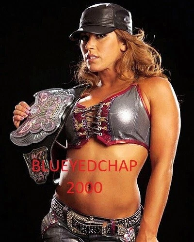 FOTO DE LUCHA LIBRE MICKIE JAMES CHICA LUCHADORA 8 X 10 WWF Foto 1 de 1