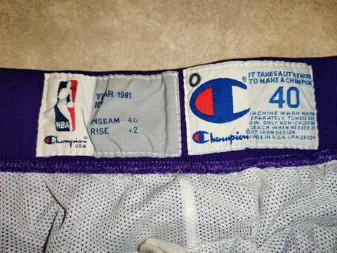 Phoenix Suns official Warm Up Shooting Pants 91-92 Terrah Jerrod Mustaf champion Cover