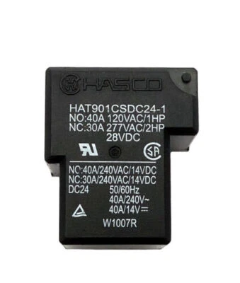 3pcs   HASCO HAT901CSDC24-1 24VDC DC  Relay 40A 120VAC - Image 1 of 2