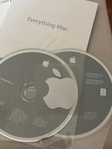 MacBook Pro OS X Install Disc 1 & 2 Version 10.5.4 2008 OEM - Picture 1 of 4