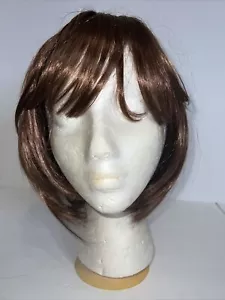 Red Auburn Fashion Synthetic Layered Shag Wig - Picture 1 of 6