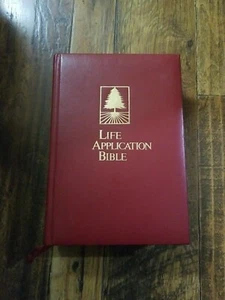 Life Application Study Bible NIV Tyndale Zondervan HC  Indexed 1991 - Picture 1 of 3