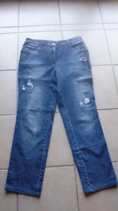 Brax Jeanshose Gr. 40 k Stil: Ripped-Jeans Farbe: Blau Baumwolle Neuwertig - Bild 1 von 5