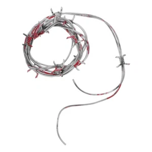 Wire Chain Props Halloween Decoration Fake Barbed Indoor Decorations Decorative - Picture 1 of 12
