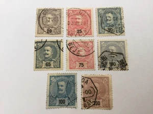 old stamps PORTUGAL x 8 - Picture 1 of 2