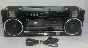 Vintage Yorx Stereo Cassette Recorder/Player BP-900 Boombox, Excellent Working - Picture 1 of 23