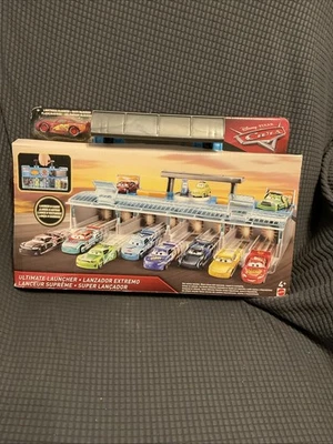 Disney Pixar Cars Ultimate Launcher Portable Florida 500 Piston Cup 2017 Mattel - Image 1 of 3