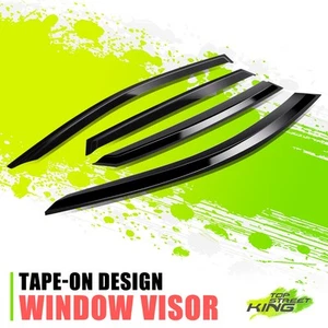 4 piezas viseras de ventana protector solar deflector de lluvia pantalla de ventilación para Honda Accord 18-22 - Imagen 1 de 5