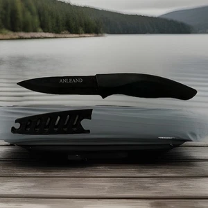 Vintage Swimaster Scuba Diving Diver Survival Knife & Sheath - Picture 1 of 3