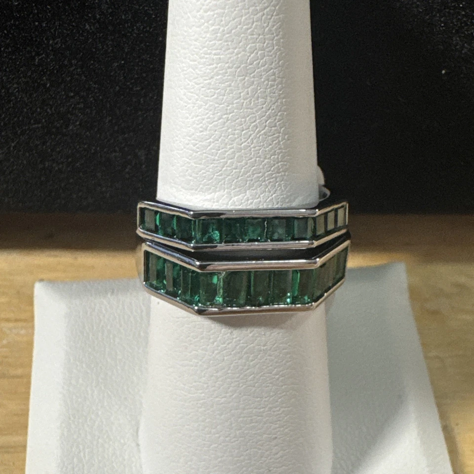 Anillo Bomb Party May, Talla 8 RG56844 Patrón Swaying in the Breeze, Hematita Foto 1 de 1