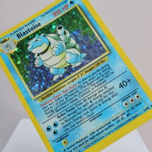 Pokemon TCG - Blastoise 2/102 Base Set Holo Rare WOTC 1999 - Picture 1 of 3