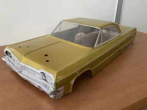 1/10 Rc Body 1964 Chevy Impala Clear Unpainted Lexan Touring Car Drift - Picture 1 of 4