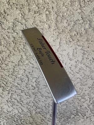 FISHER TOUCH EAGLE 35" BLADE PUTTER - FISHER TOUCH STEEL SHAFT - JUMBO MAX GRIP - Image 1 of 4