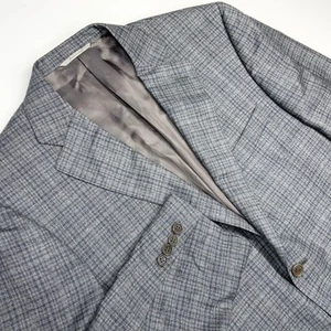 Giacca tuta blazer uomo Canali 42 52 cashmere lana lana grigio saks Fifth Avenue - Foto 1 di 11