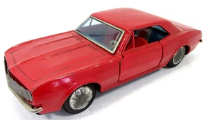 Chevrolet Camaro Blechspielzeug Sportwagen ATC Asahi Japan Friction Vintage 60er Jahre - Bild 1 von 14