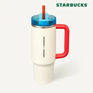 Starbucks Korea 2025 Christmas MD SS Joyful Stanley Quencher Tumbler 887ml - Bild 1 von 7