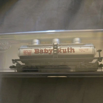 Model Power 3413 N Scale Baby Ruth 3 Dome Tank Car G2 - Image 1 of 3