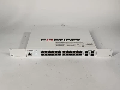 Fortinet FS-244E FortiSwitch 48-Port Gigabit PoE+ Managed Switch w/ 4 SFP Uplink - Image 1 of 4