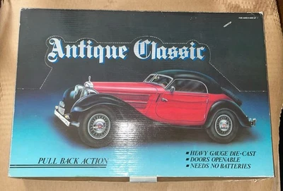 Lot of 12 Classic Yat Ming Diecast Cars Pull Back, Full Store Display NOS - Image 1 of 4