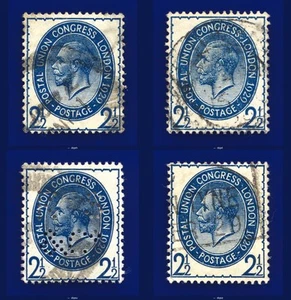 1929 SG437 2½d Blue PUC NCom8(1) Good Used All Imaged Choice of 4 Items kate - Imagen 1 de 5