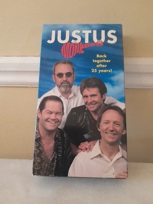 Justus The Monkees VHS Tape 1997 30 Minutes Rhino Home Video Very Good - Image 1 of 3
