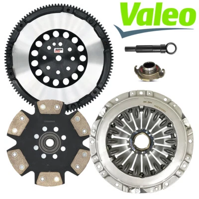 VALEO STAGE 4 CLUTCH KIT with CHROMOLY FLYWHEEL fits 03-08 TIBURON SE GT 2.7L V6 - Image 1 of 4