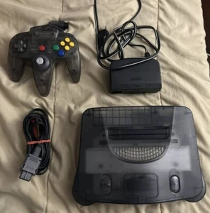 Nintendo 64 Console System Smoke Grey N64 Funtastic Oem Controller US Model - Picture 1 of 12