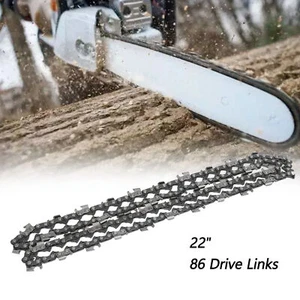 22" Chainsaw Saw Chain 325 pitch .058 gauge 86DL Drive Links Spare Replacement U - Picture 1 of 8