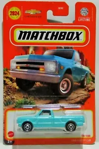 Matchbox 2024 Basic Series 1968 68 Chevy C10 blau # 19 / 100 - Bild 1 von 4