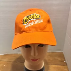 Port & Company Cheetos Mac n Cheese Hat Embroidered Snapback Orange Baseball Cap - Picture 1 of 8
