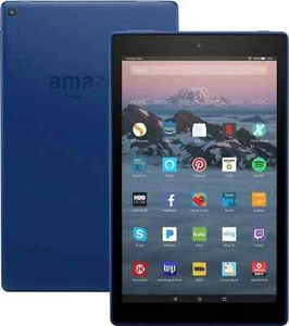 Amazon Fire HD 8" tablet 1.5GB Ram IPS LCD Display 1280 x 800 16GB Marine Blue - Picture 1 of 5