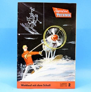 DDR Jugend und Technik 2 1961 TU 104 NVA Frankfurt Koffer-Radios Projektor Muck - Bild 1 von 1