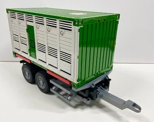 Bruder Tiertransport-Anhänger für 03548 Scania Super 560 R LKW - Top - Neuheit ! - Bild 1 von 8