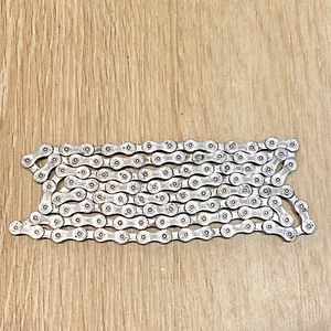 Shimano Dura Ace XTR CN 7701 Super Narrow chain 104 link 9 Speed silver - Picture 1 of 2