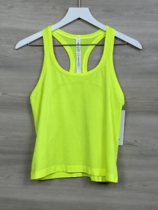 Lululemon Swiftly Tech RB Tank 2.0 Race Size 8 Highlight Yellow HIYE 56958 - Picture 1 of 5