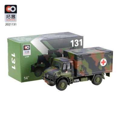 X CAR TOY 1/64 Unimog Field Rescue Vehicle alloy cartoy Finished Product #131 - Image 1 of 4