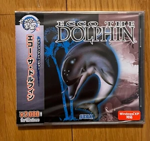 Ecco the Dolphin Windows PC Rare Japan Sega Game Honpo New! Sellado B - Imagen 1 de 5