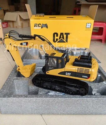 1/20 CAT CATERPILLAR 330D L RADIO CONTROL RC RTR EXCAVATOR DIECAST MASTERS 28001 - Image 1 of 3