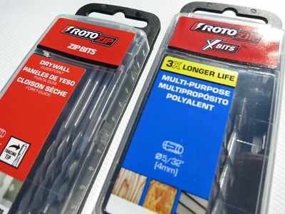 New & Sealed! Lot of 2  Rotozip Zipbits for drywall / multi-purpose XB-MP2 / GP8 - Image 1 of 3