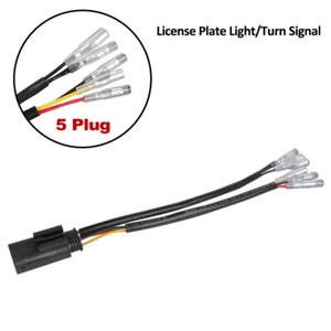 Turn Signal License Plate Light Adapter Plug Connector For BMW S1000R 2014-2018 - Picture 1 of 12