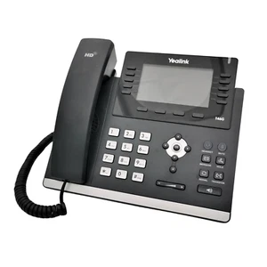 Yealink SIP-T46G Telefono IP Gigabit HD Display 4,3" PoE A-Ware - Foto 1 di 4