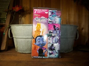 VAMPIRINA GIRLS PANTIES UNDERWEAR 7 PACK SIZE 4 NOVELTY CARTOON UNDERWEAR NEW - Picture 1 of 1