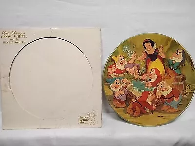 Walt Disney's Snow White And The Seven Dwarfs Vinyl LP Picture Disc 3101 1980 - Image 1 of 4