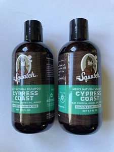 Dr. Squatch Natural Men's Shampoo. 8 Oz. Cypress Coast - Picture 1 of 3